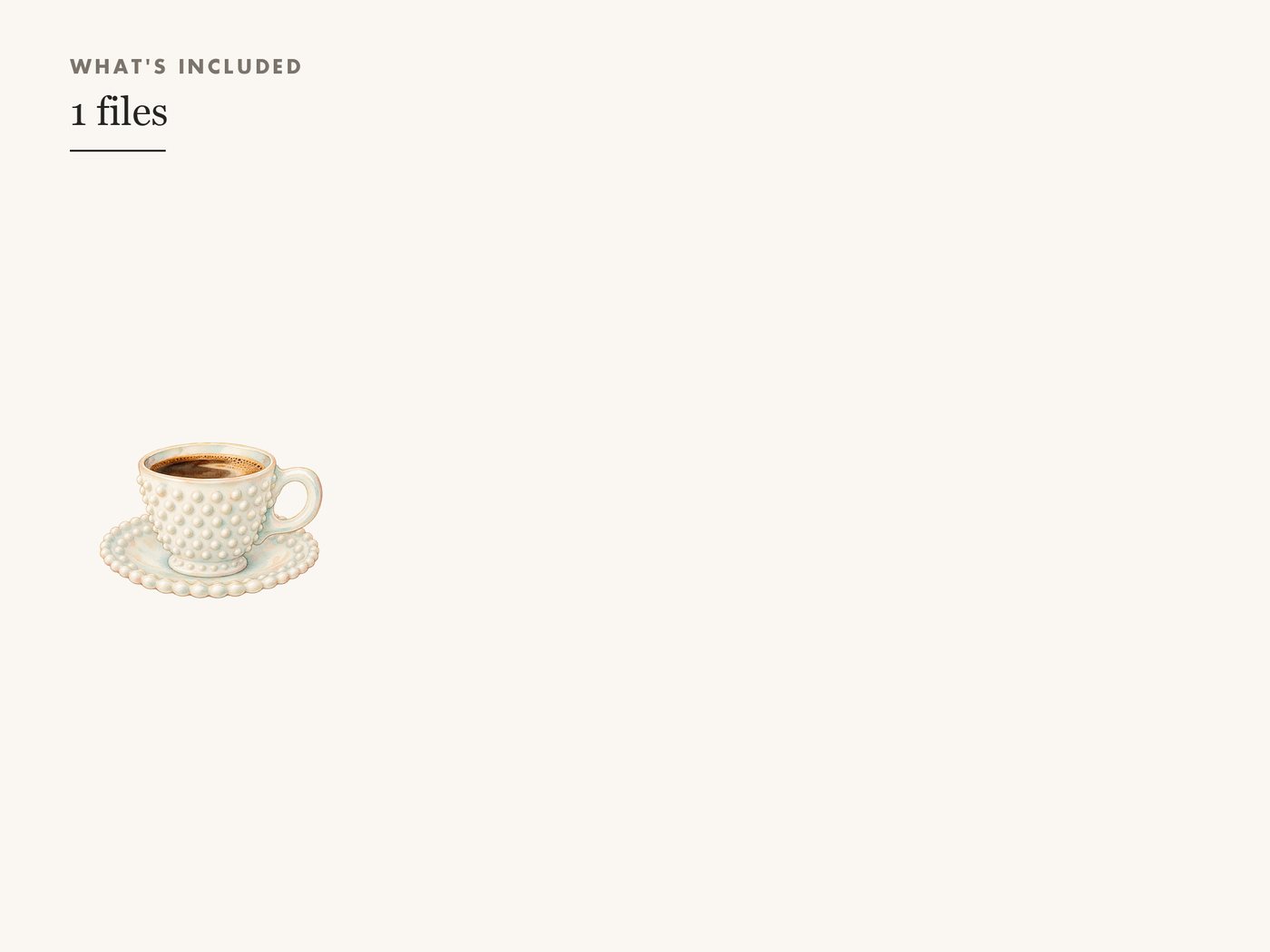 Vintage Milk Glass Cup PNG, Transparent Glassware Clipart — whats included